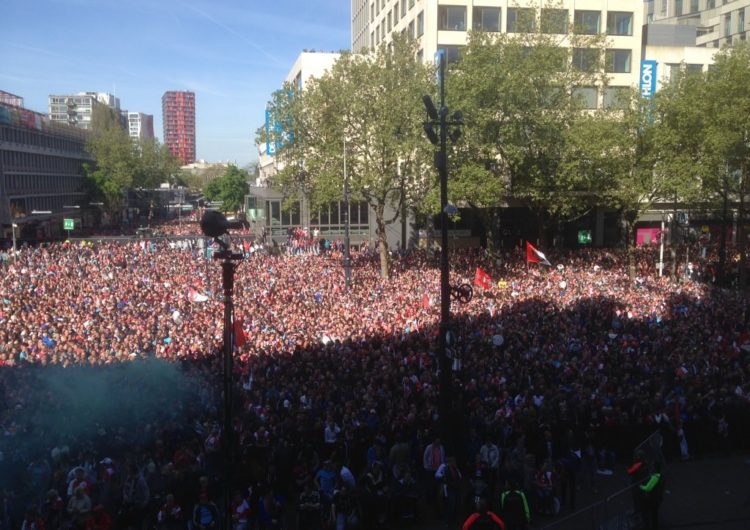 Huldiging Feyenoord